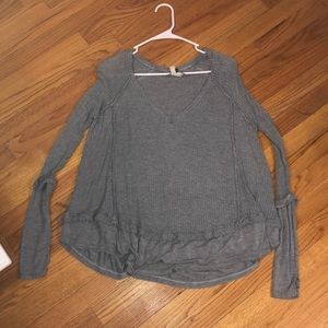 Free People Grey Sweater